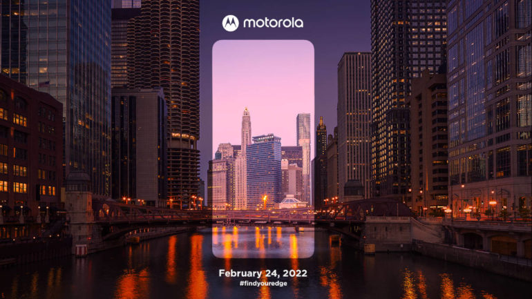 Motorola new edge device - February 24 teaser