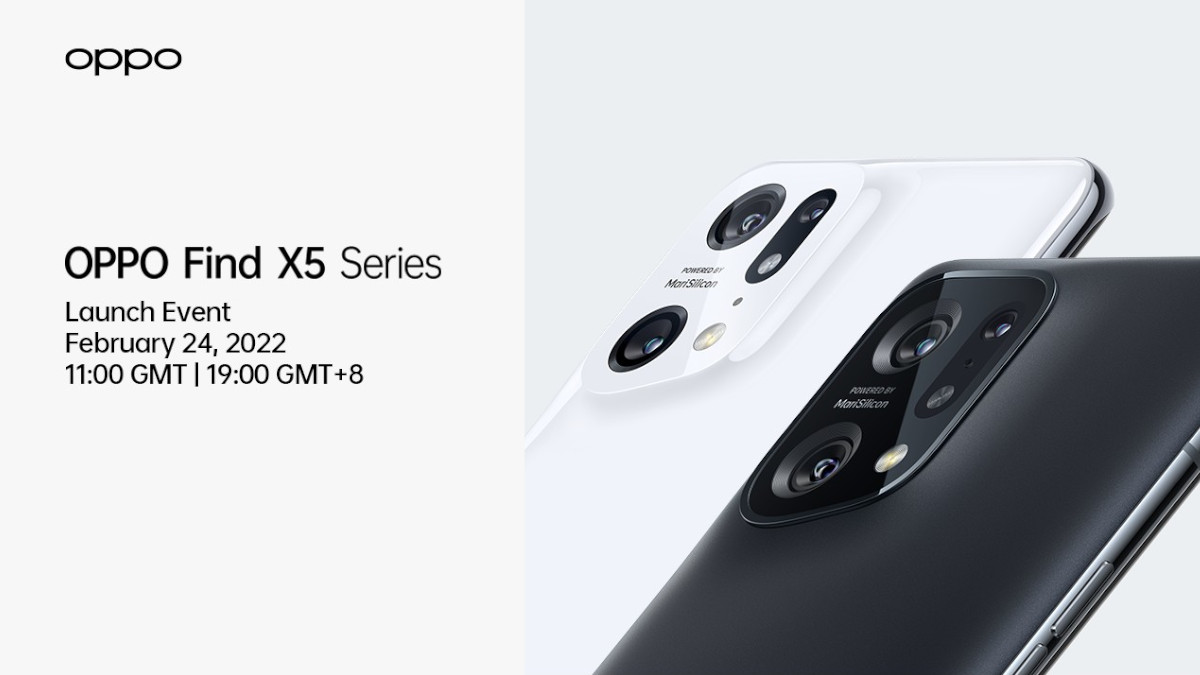 OPPO Find X5 Series to Launch on February 24