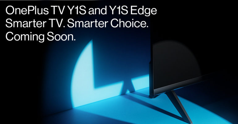 OnePlus TV Y1S and Y1S Edge teaser
