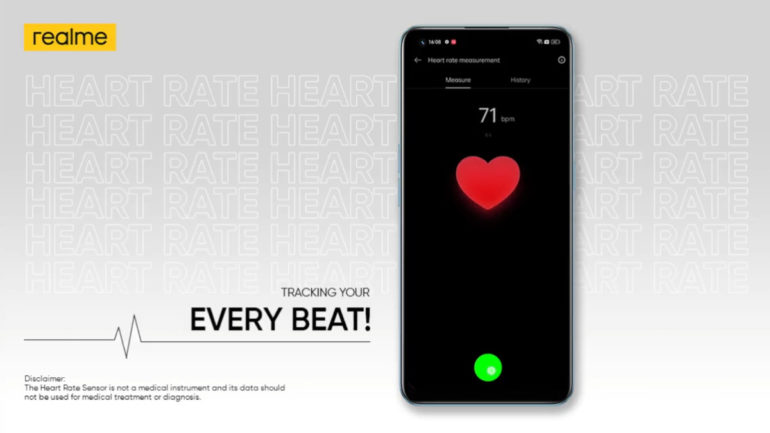realme 9 Pro+ heart rate monitoring 2