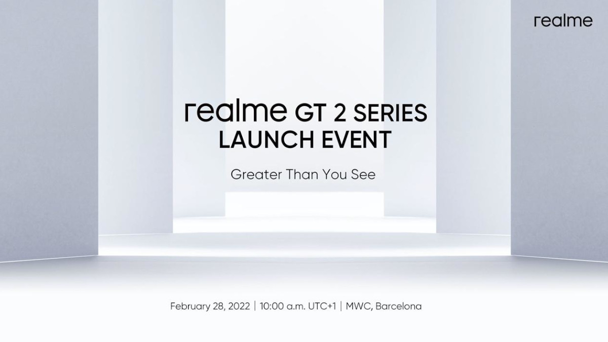 realme Announces realme GT 2 Series Debut at MWC Barcelona 2022
