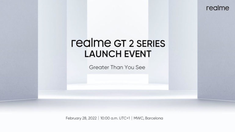 realme GT 2 series MWC 2022