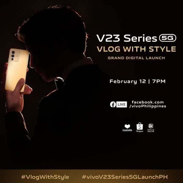 vivo V23 5G series - PH launch poster
