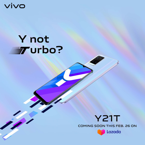 vivo Y21T - February 26 teaser