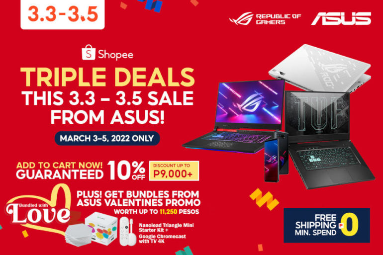 ASUS - 3.3 Shopee Triple Deals - Gaming