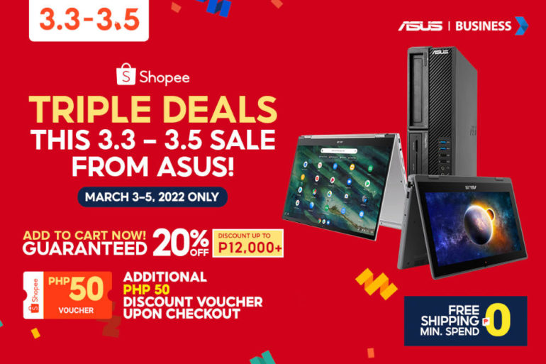 ASUS - 3.3 Shopee Triple Deals - commercial
