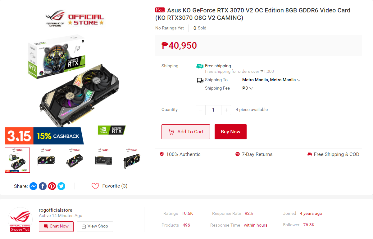 ASUS RTX 3070 KO Philippines price RTX 3070 KO Price PHASUS RTX 3070 KO Philippines price RTX 3070 KO Price PH