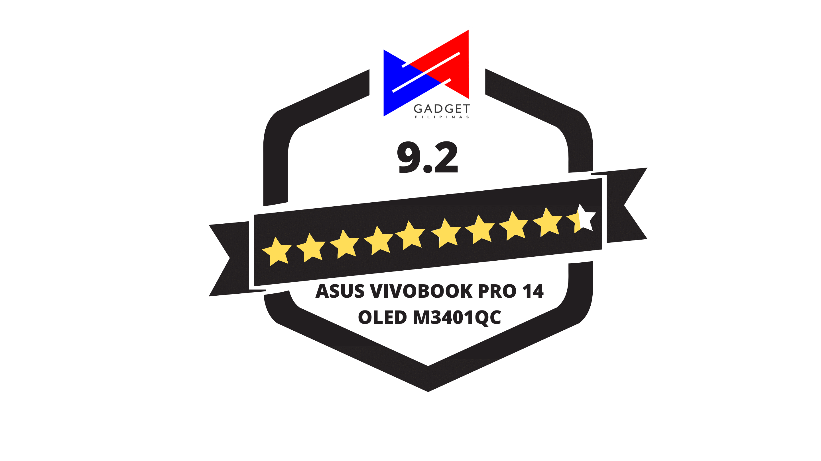 ASUS VivoBook Pro 14 OLED Review Badge