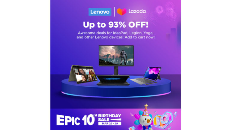 Lenovo - Lazada Epic Birthday Sale - laptops and devices
