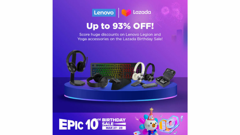 Lenovo Lazada bday sale