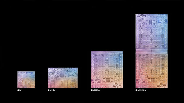 M1 Ultra chip size