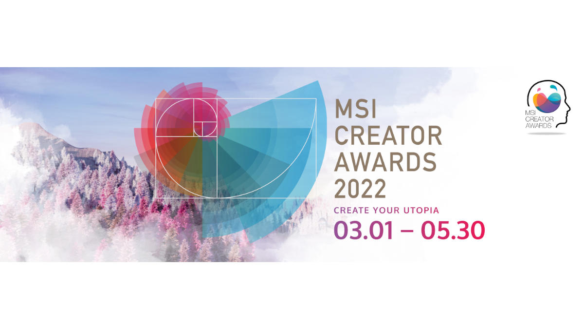 MSI Creator Awards 2022 Announced