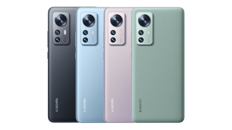 Xiaomi 12 series colors