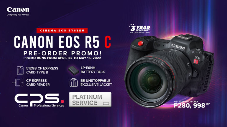 Canon EOS R5 C - pre-order