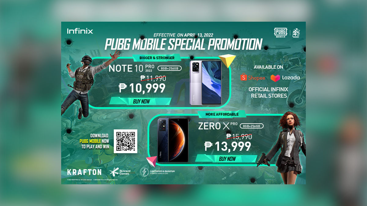Infinix Zero X Pro and Note 10 Pro Now More Affordable