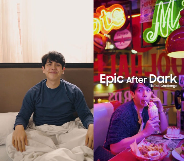 Samsung #EpicAfterDark TikTok Challenge - BJ Pascual