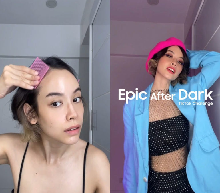 Samsung #EpicAfterDark TikTok Challenge - Bea Benedicto