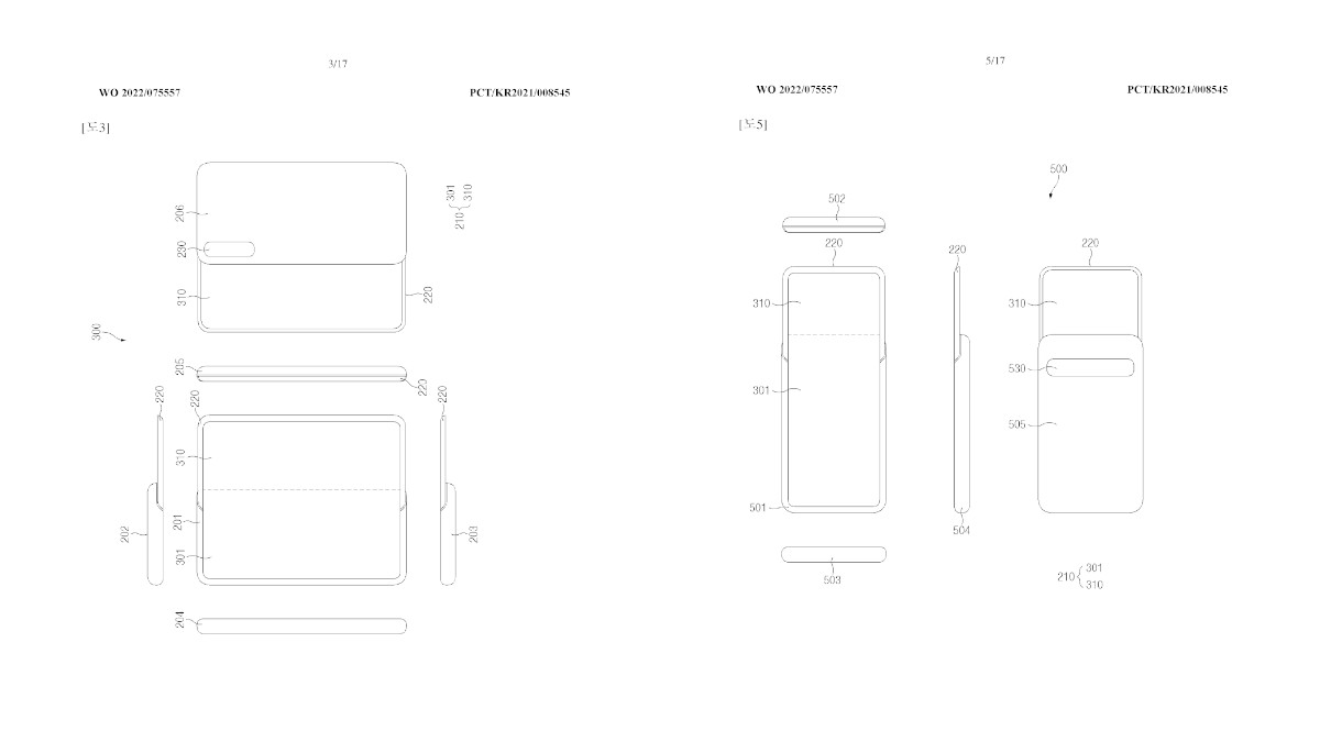 New Samsung Patent Reveals Rollable Device with Transparent Panel