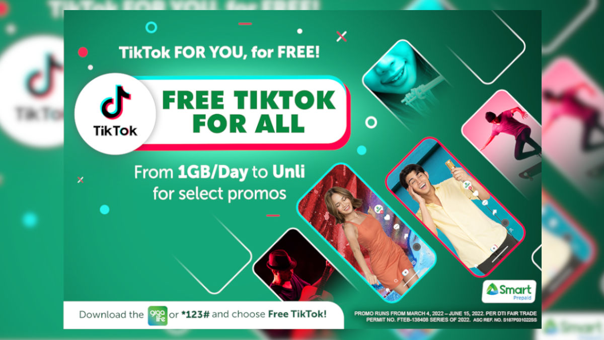 Smart Launches Free TikTok For All with Prepaid Promos