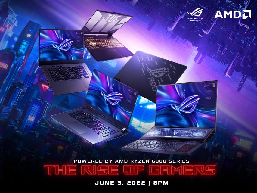 ROG Philippines Set to Launch New AMD Ryzen 6000 Series Gaming Laptops at the Rise of Gamers Event