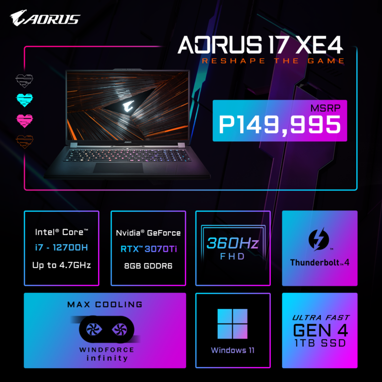 Aorus 17 XE Review - Aorus 17 XE4 Review Philippines