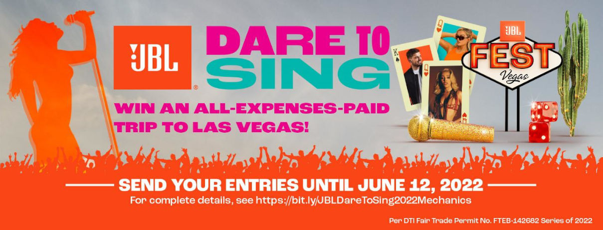 Get a Chance to Win a Trip to Las Vegas with the JBL Dare to Sing Contest