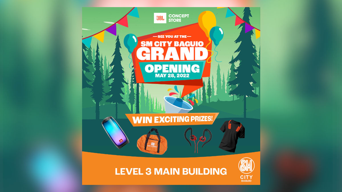 JBL Invites You to Its Store Grand Opening in SM City Baguio on May 28