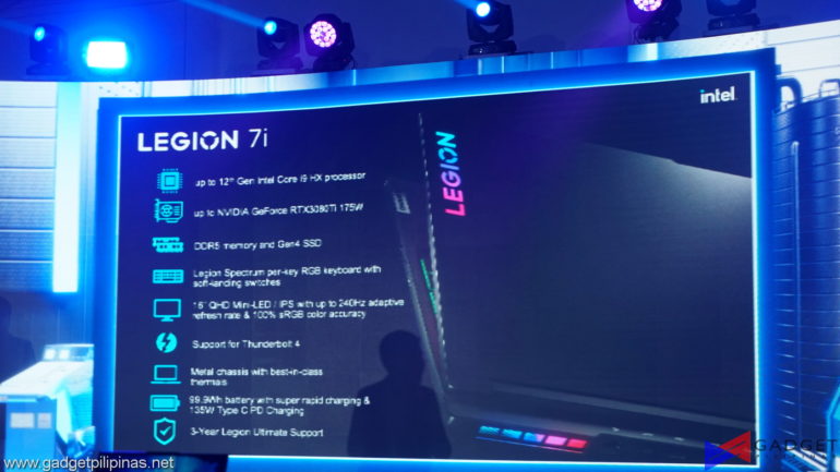 Lenovo Legion Gaming Laptops 2022 PH - Legion 7i 2022 Philippines