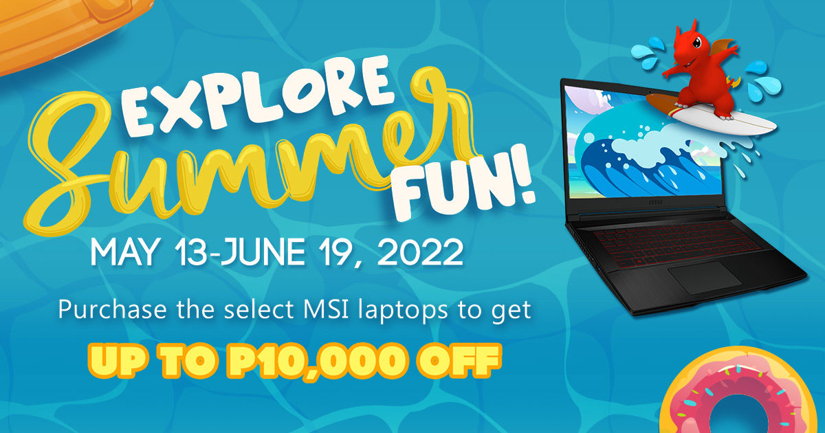 Explore Summer Fun with the MSI Deals until June 19