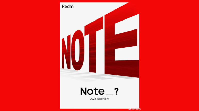 Next Redmi Note teaser poster