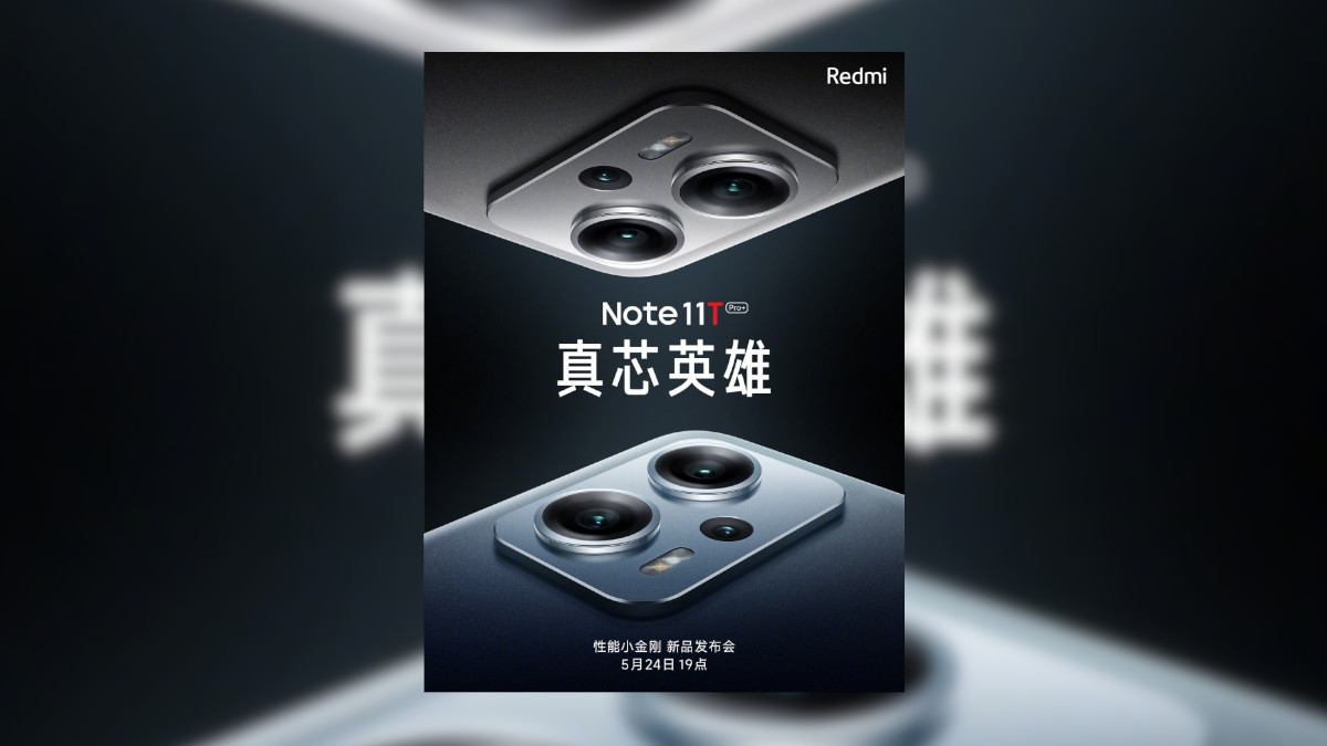 Redmi Note 11T Series to Launch on May 24