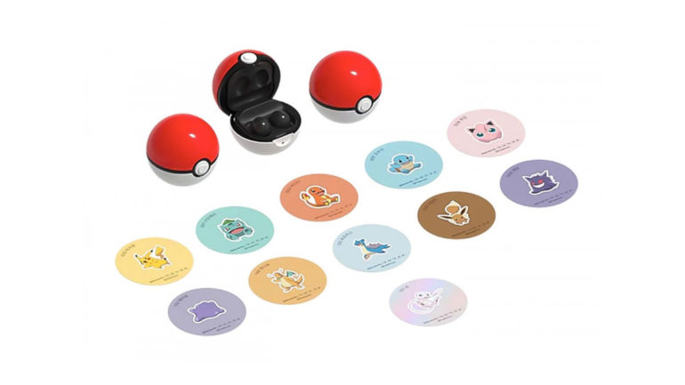 Samsung Galaxy Buds 2 Pokemon Edition - stickers