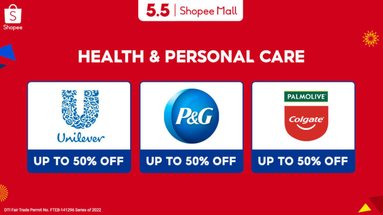 Shopee 5.5 Brands Festival ultimate guide - personal care