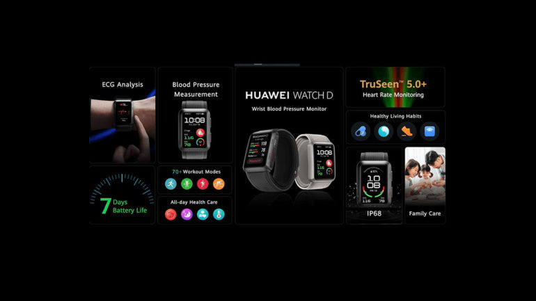 huawei watch d global