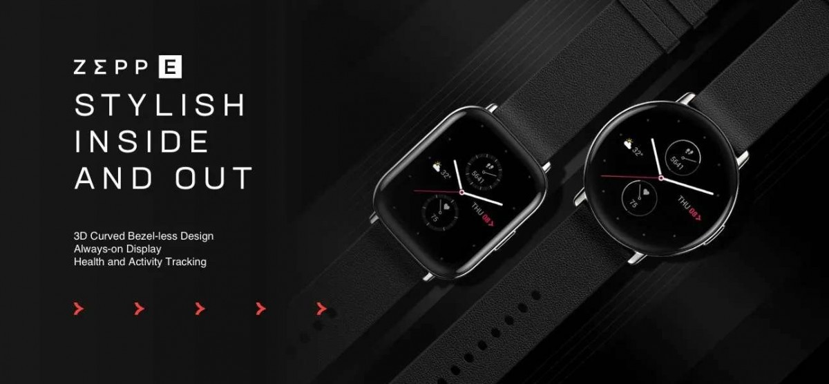 Amazfit ZEPP E Launched in Square and Round Designs in India
