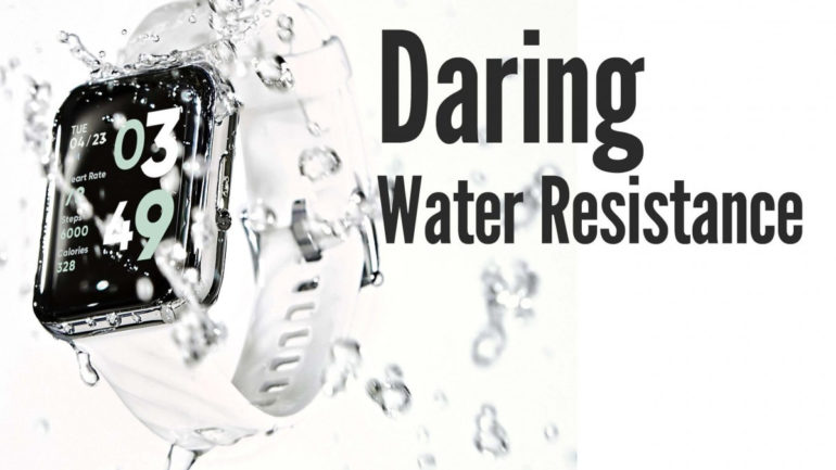 DIZO Watch D launch - water proofing