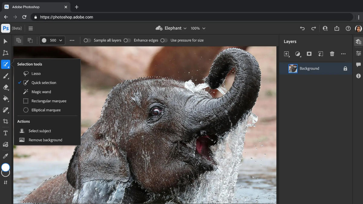 Adobe Photoshop Browser-Based Version is Now Free