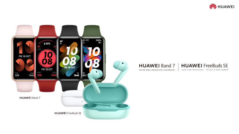 Huawei Band 7 and FreeBuds SE PH launch
