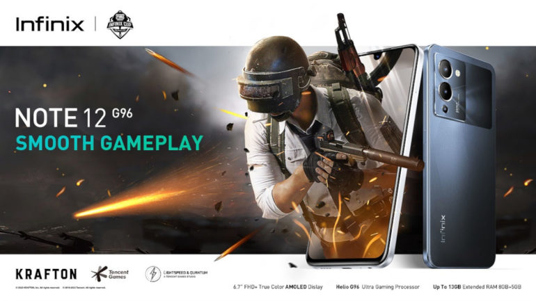 Infinix NOTE 12 - PUBG partnership