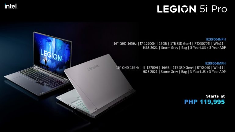 Lenovo Legion 5i Pro Price PH Legion 5i Pro 2022 PH Config