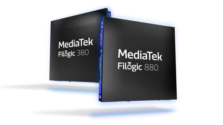 MediaTek Filogic 380 and 880 WiFi7 platform banner