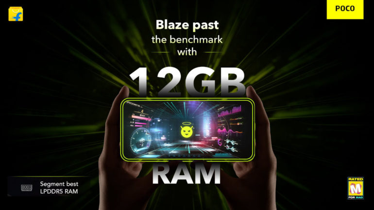 POCO F4 5G - 12GB RAM teaser