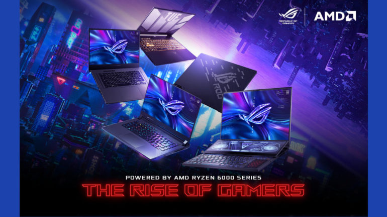 ROG 2022 gaming Laptops with ADM Ryzen 6000 cpu launch