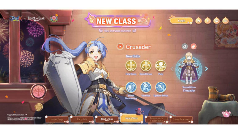 ROX x AoT celeb Crusader class