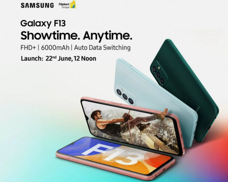 Samsung Galaxy F13 teaser - launch