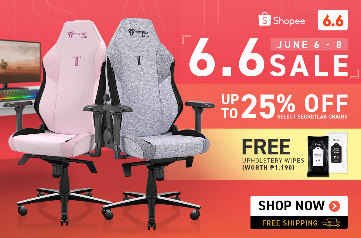 Enjoy Up to 25% Off on Select Secretlab Chairs Until June 8
