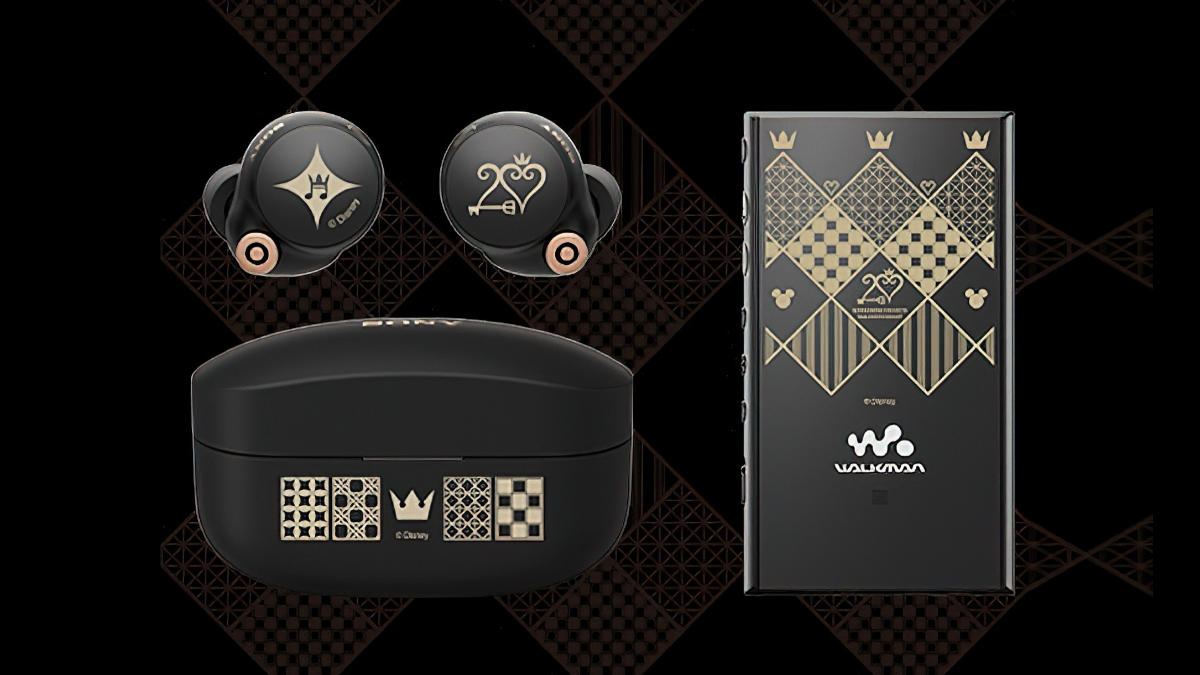 Sony Walkman NW-A105 and WF-1000XM4 TWS Earbuds Kingdom Hearts Edition Unveiled