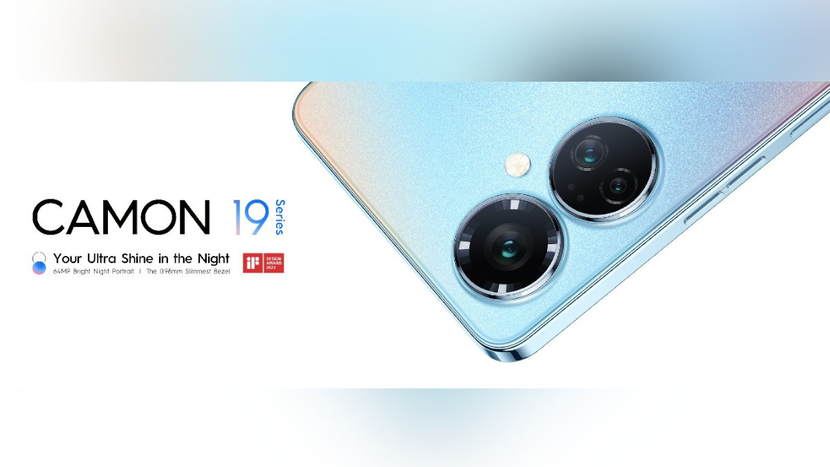 TECNO Camon 19 Series Launched, Pro Debuts Samsung RGBW Sensor