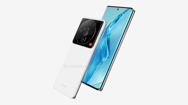 Xiaomi 12 Ultra 3D render side 1