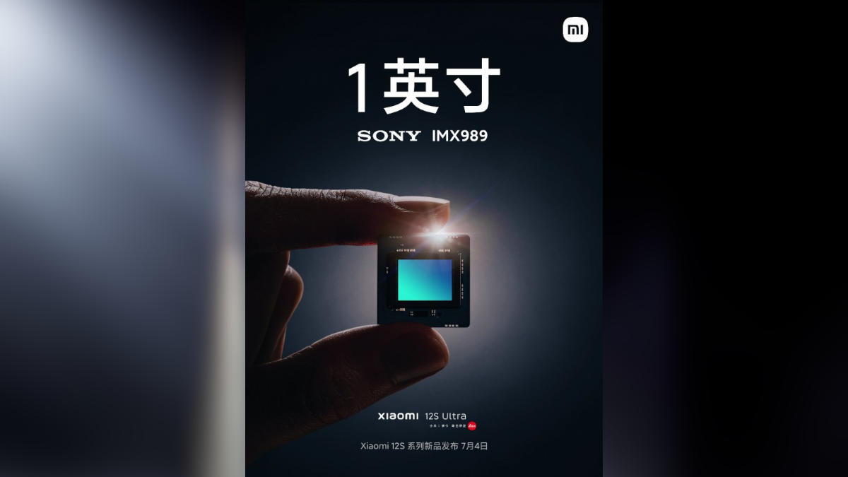 Xiaomi 12S Ultra to Feature a 1-inch Sony IMX989 Sensor